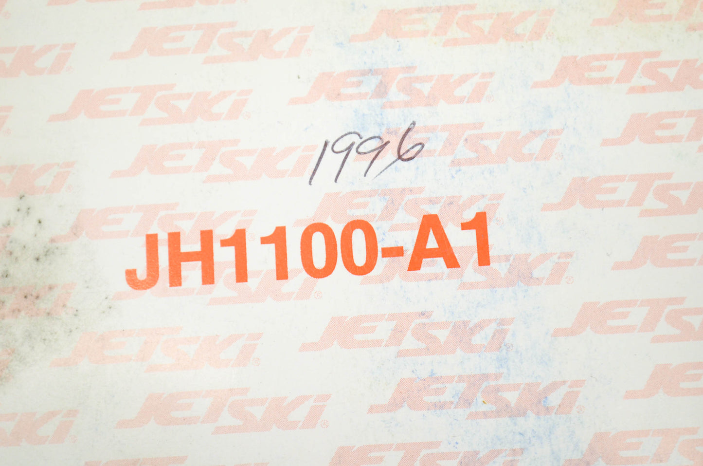 OEM Kawasaki 99920-1772-01 Owner's Manual JH1100A1