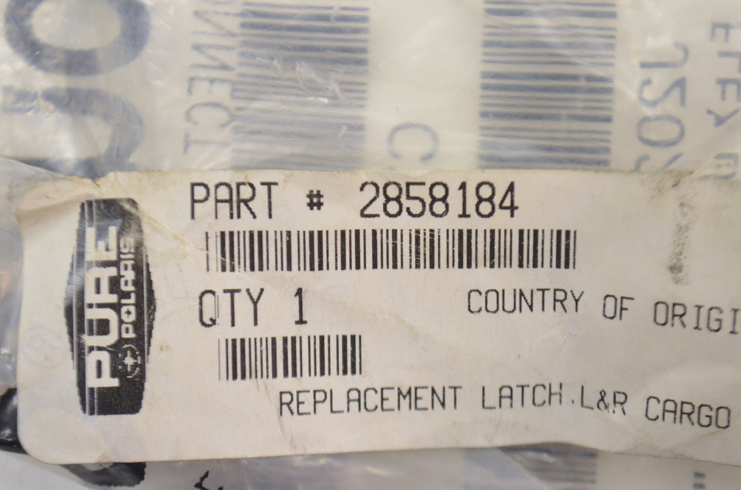 New OEM Polaris Replacement Latch L&R Cargo Box NOS
