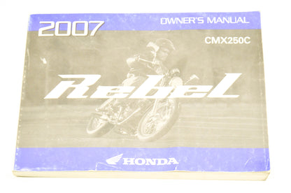 OEM Honda Owner's Manual CMX250C 07 Rebel. NOS