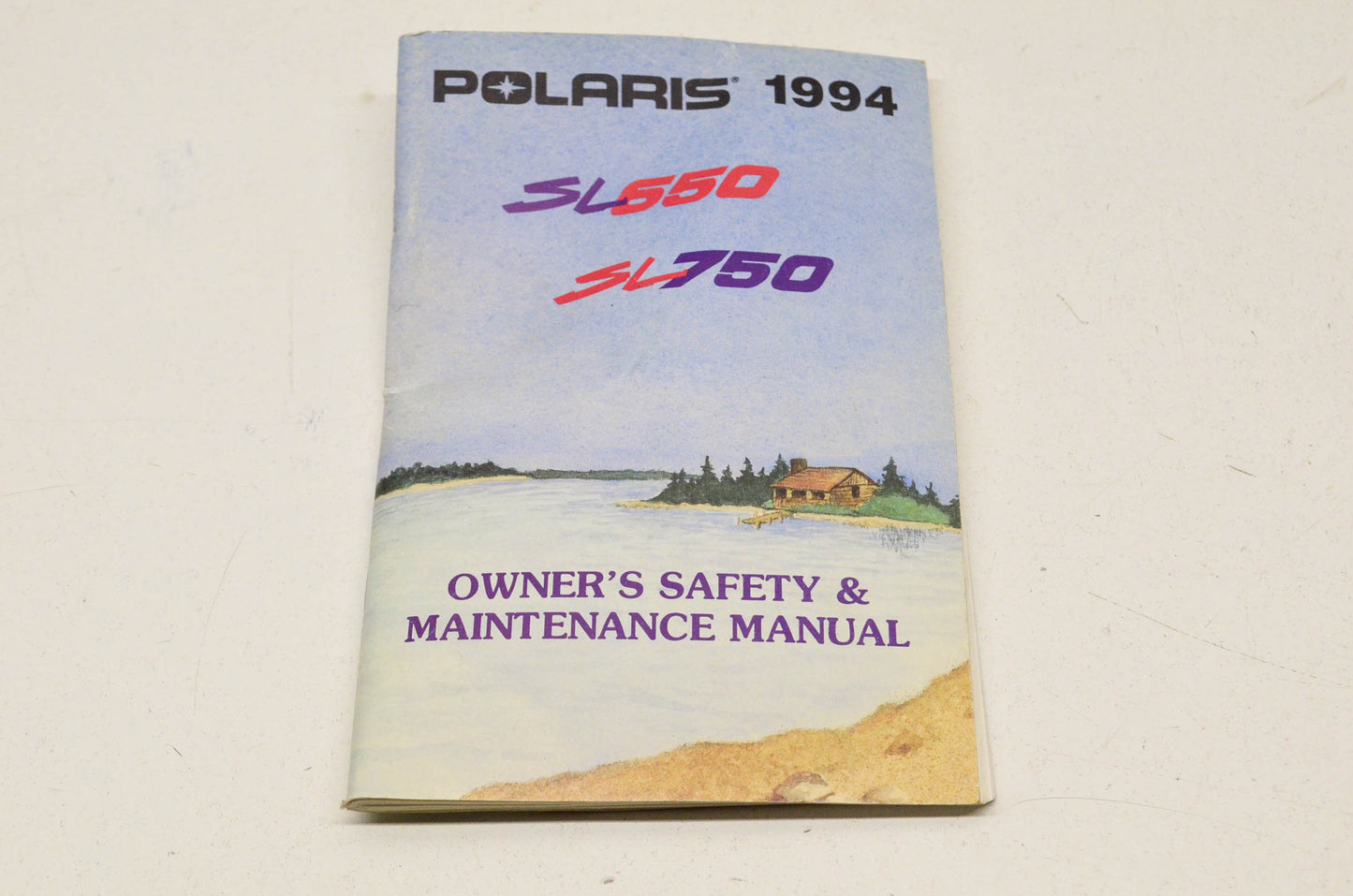 OEM Polaris Owner's Manual SL650/SL750. NOS