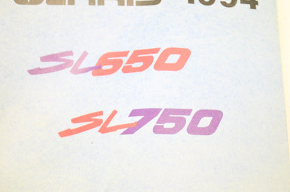 OEM Polaris Owner's Manual SL650/SL750. NOS
