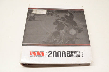 Big Dog Motorcycles 2008 Service Manual