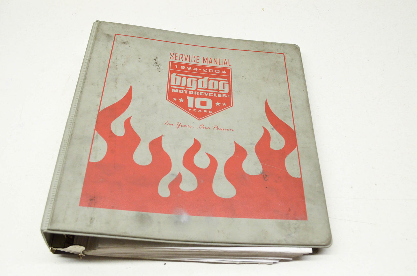 Big Dog Motorcycles Service Manual 1994-2004 NOS