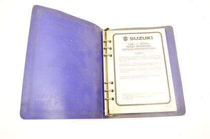 OEM Suzuki 99923-03881 Ready Reference Manual 1988 J Model. 88