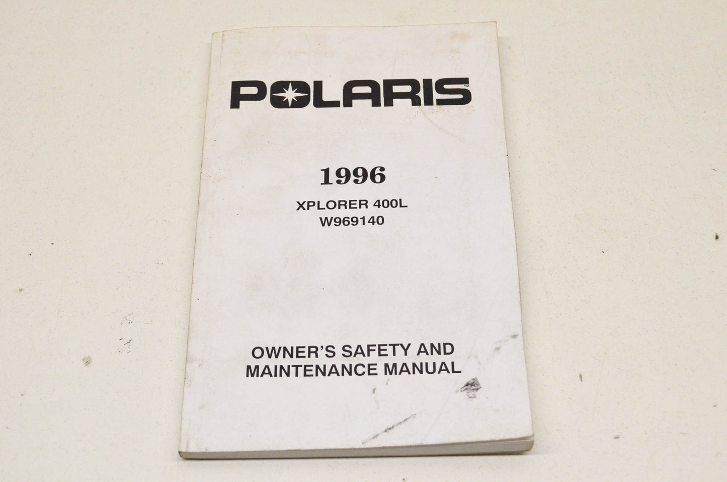 OEM Polaris 9913511 Owner's Safety & Maintenance Manual Xplorer 400L W969140 96.