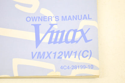 OEM Yamaha Owner's Manual Vmax , VMX12W1(C). NOS