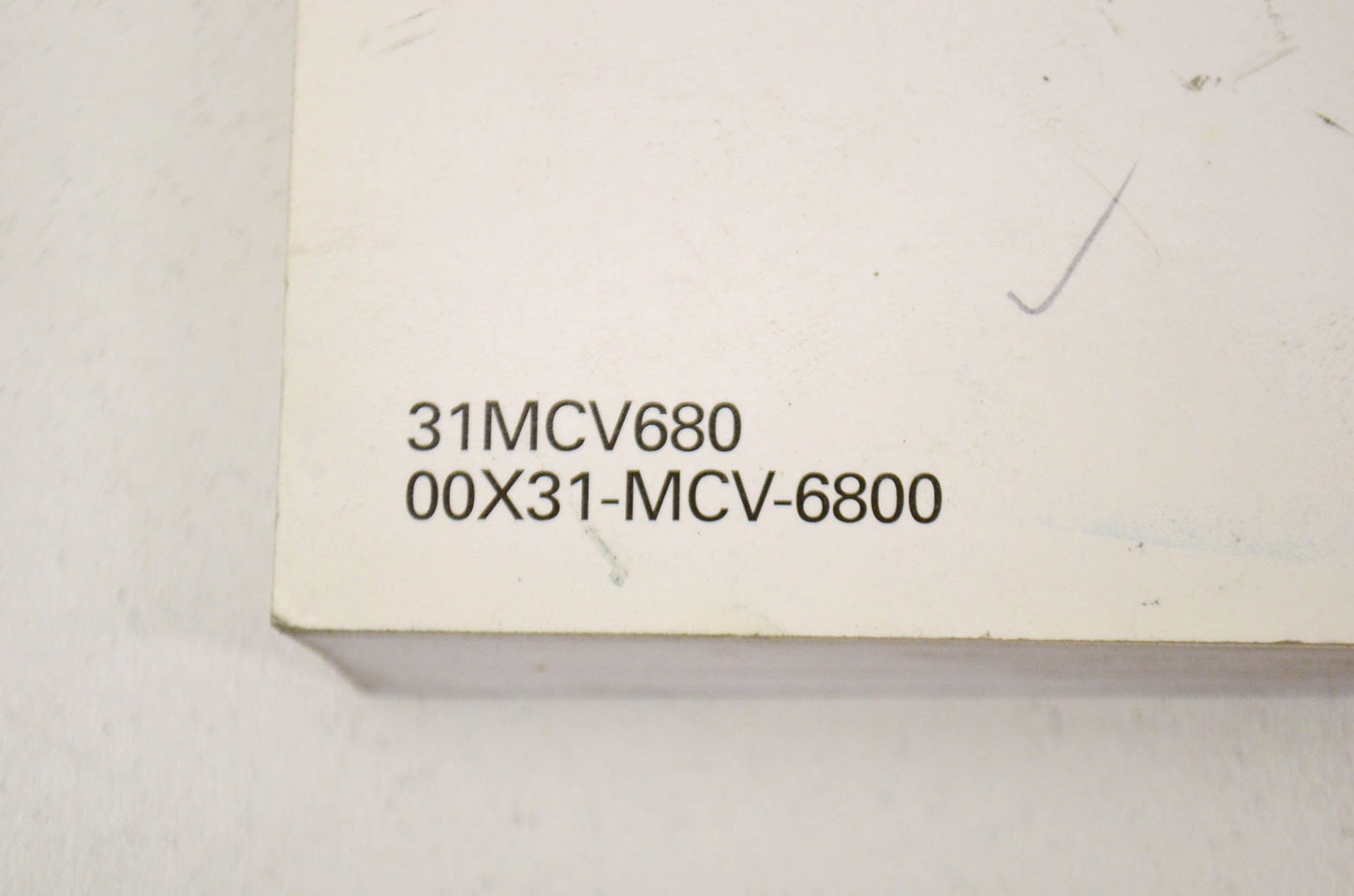 OEM Honda Owner's Manual 08 VTX 08 VTX1800T/N. NOS