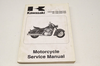 OEM Kawasaki Service Manual Vulcan 1500 Drifter/ VN 1500 Drifter 99 Vulcan 1500
