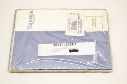 OEM Triumph T3850003 Owner's Handbook Assembly T806SP/LB. NOS
