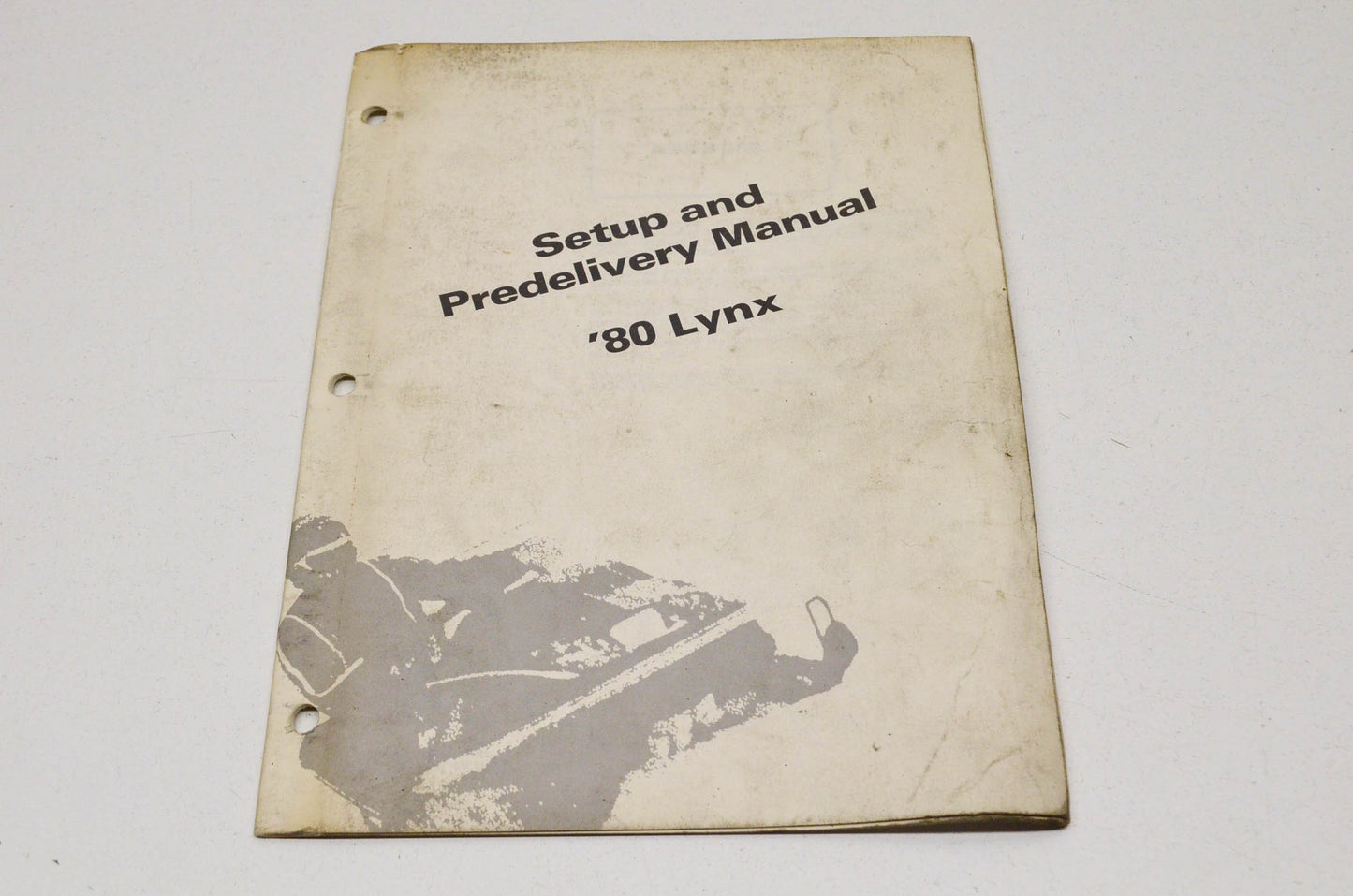 OEM Arctic Cat 0185-162 Setup & Predelivery Manual 80 Lynx