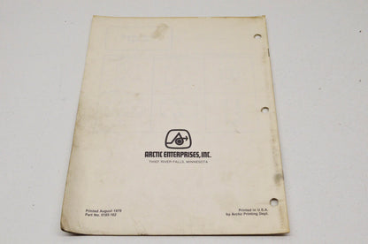 OEM Arctic Cat 0185-162 Setup & Predelivery Manual 80 Lynx