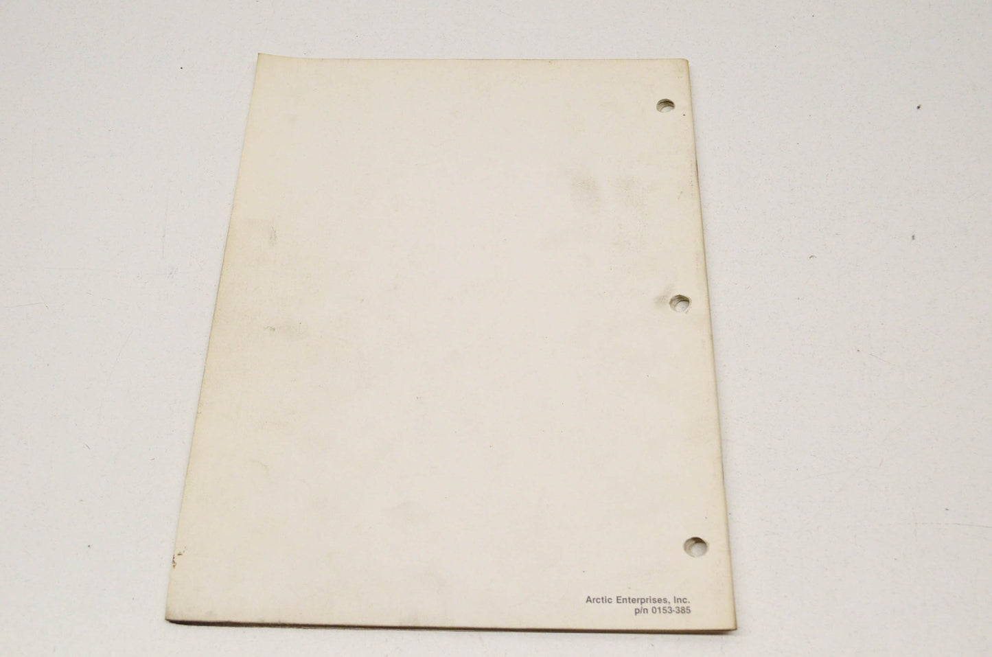 OEM Arctic Cat 0153-385 Troubleshooting Guide 1980 Snowmobile 1980 Snowmobile.