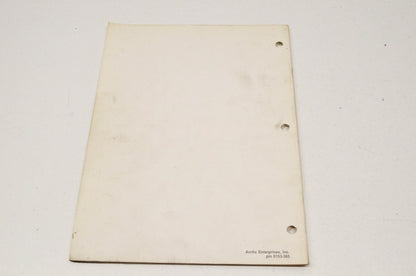 OEM Arctic Cat 0153-385 Troubleshooting Guide 1980 Snowmobile 1980 Snowmobile.