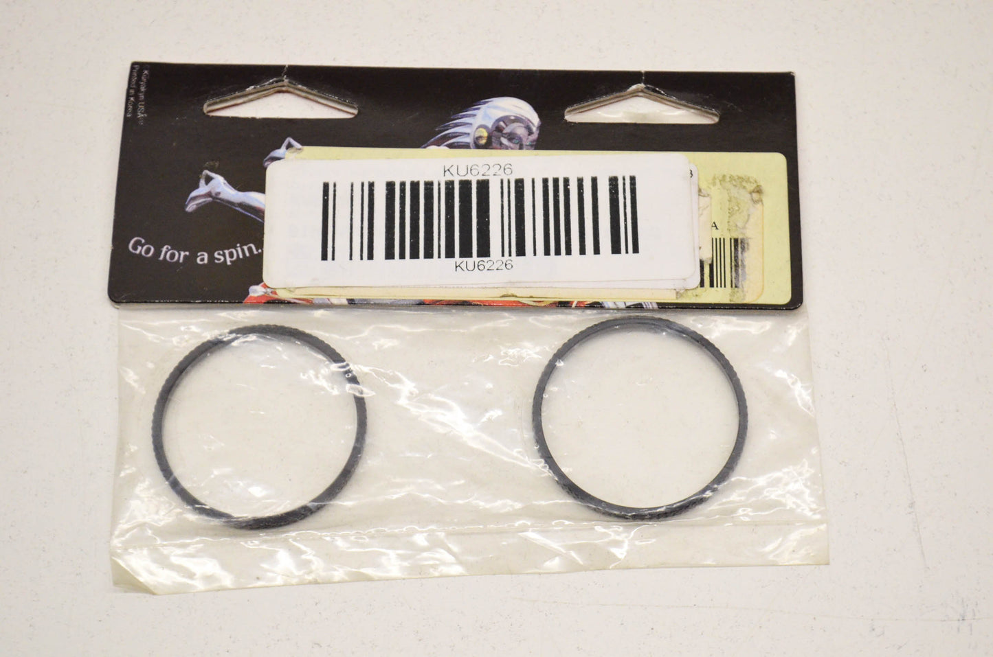 New Kuryakyn Black Accent Ring Qty 2 NOS