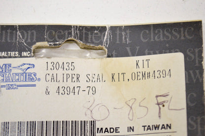 New Chrome Specialties Spare Parts Caliper Seal Kit NOS