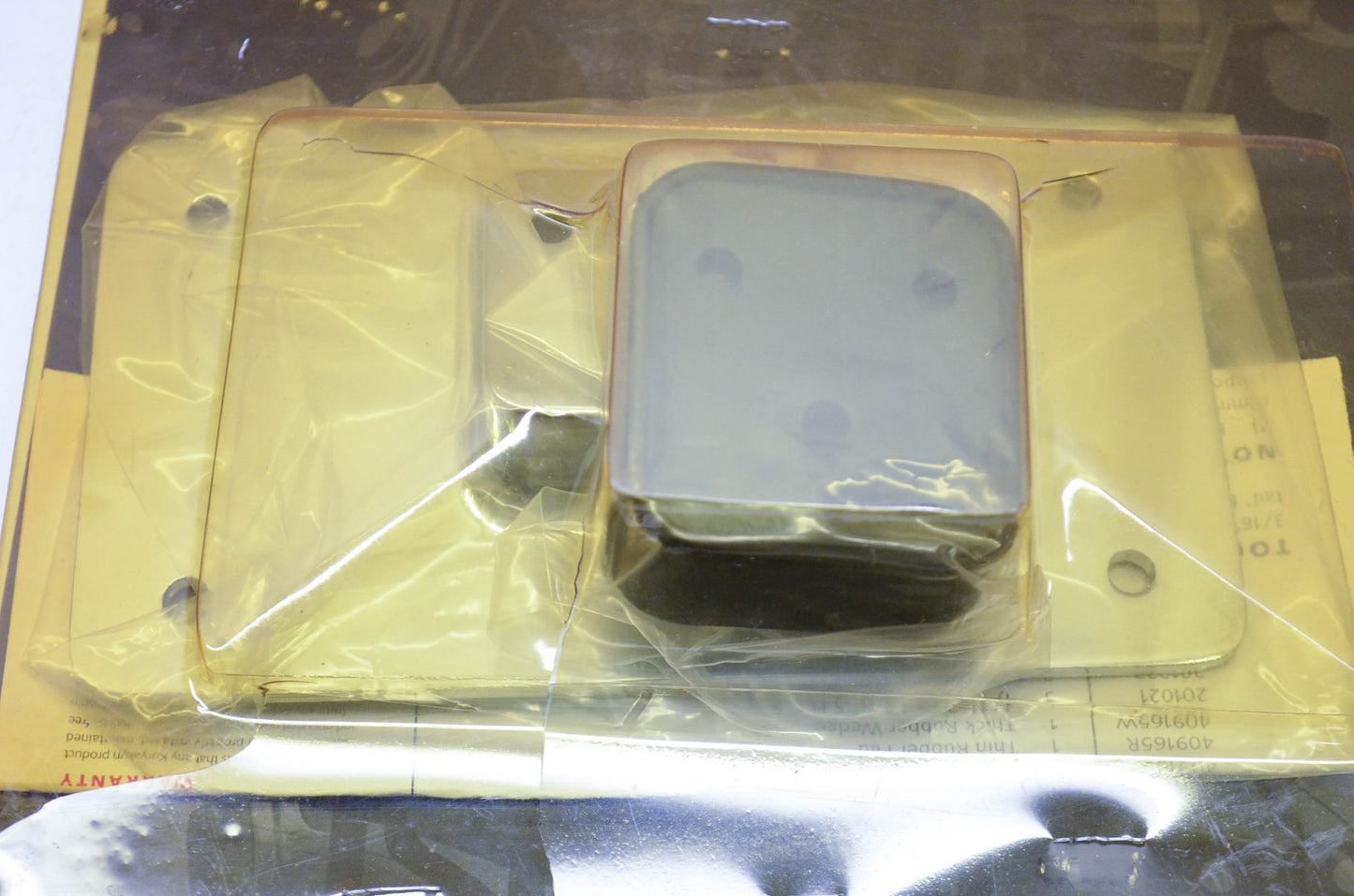 License Plate Holder NOS
