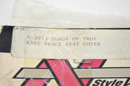Purple Knee Brace Seat Cover NOS