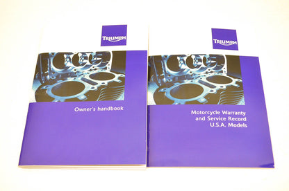 New OEM Triumph Owner's Manual Triumph Rocket III Touring NOS