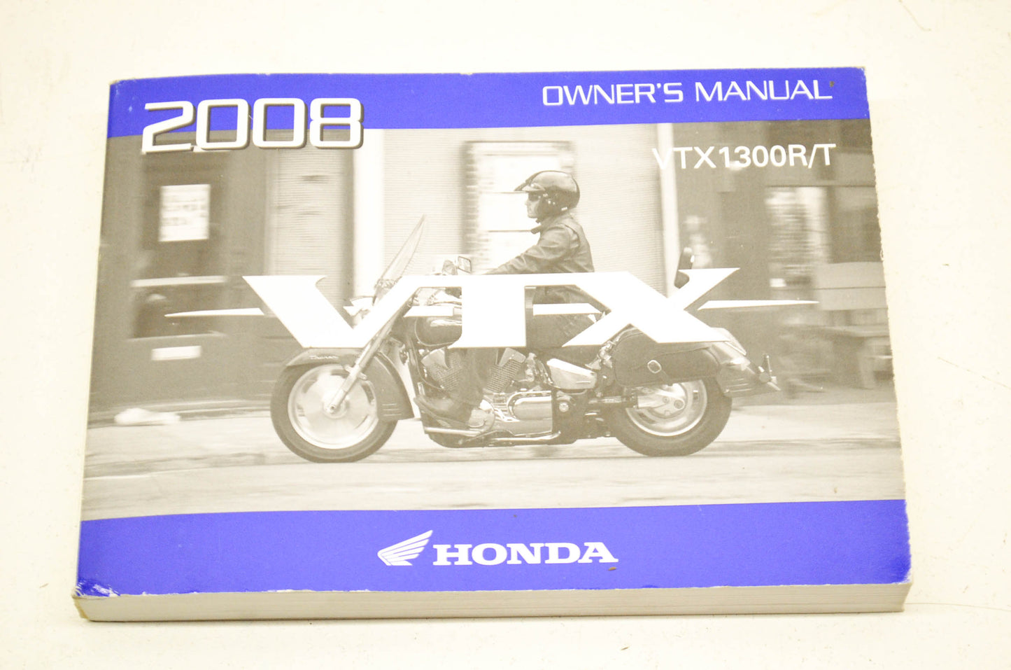 New OEM Honda Owner's Manual VX1300R/T Honda VTX1300R/T 08. NOS