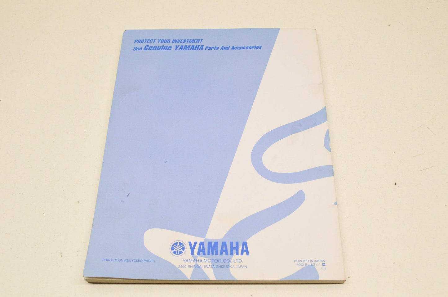 OEM Yamaha LIT-11626-16-30 YZ125R Owner's Service Manual