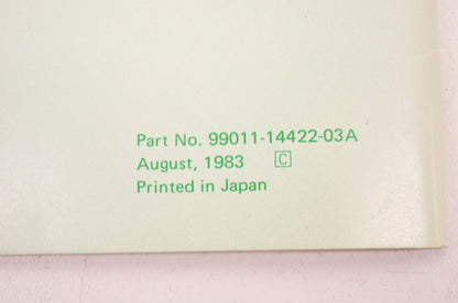 OEM Suzuki 99011-14422-03A Owner's Maintenance Manual PE175. NOS