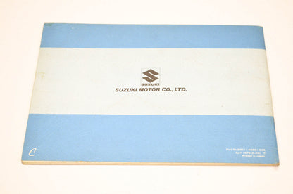 OEM Suzuki Owner's Manual GS750 Suzuki GS750. NOS