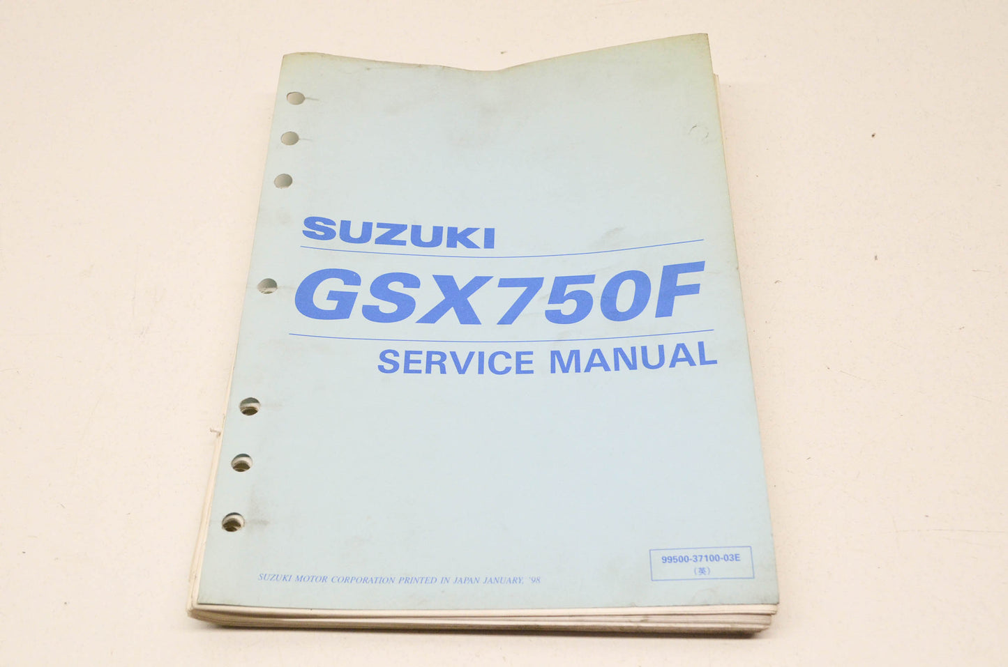 OEM Suzuki 99500-37100-03E GSX750F GSF600S Serv. Manual