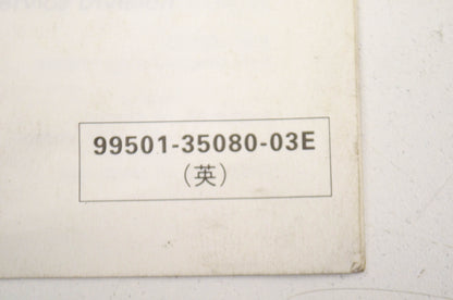 OEM Suzuki 99501-35080-03E Supplementary Service Manual GSX600F GSX600F.