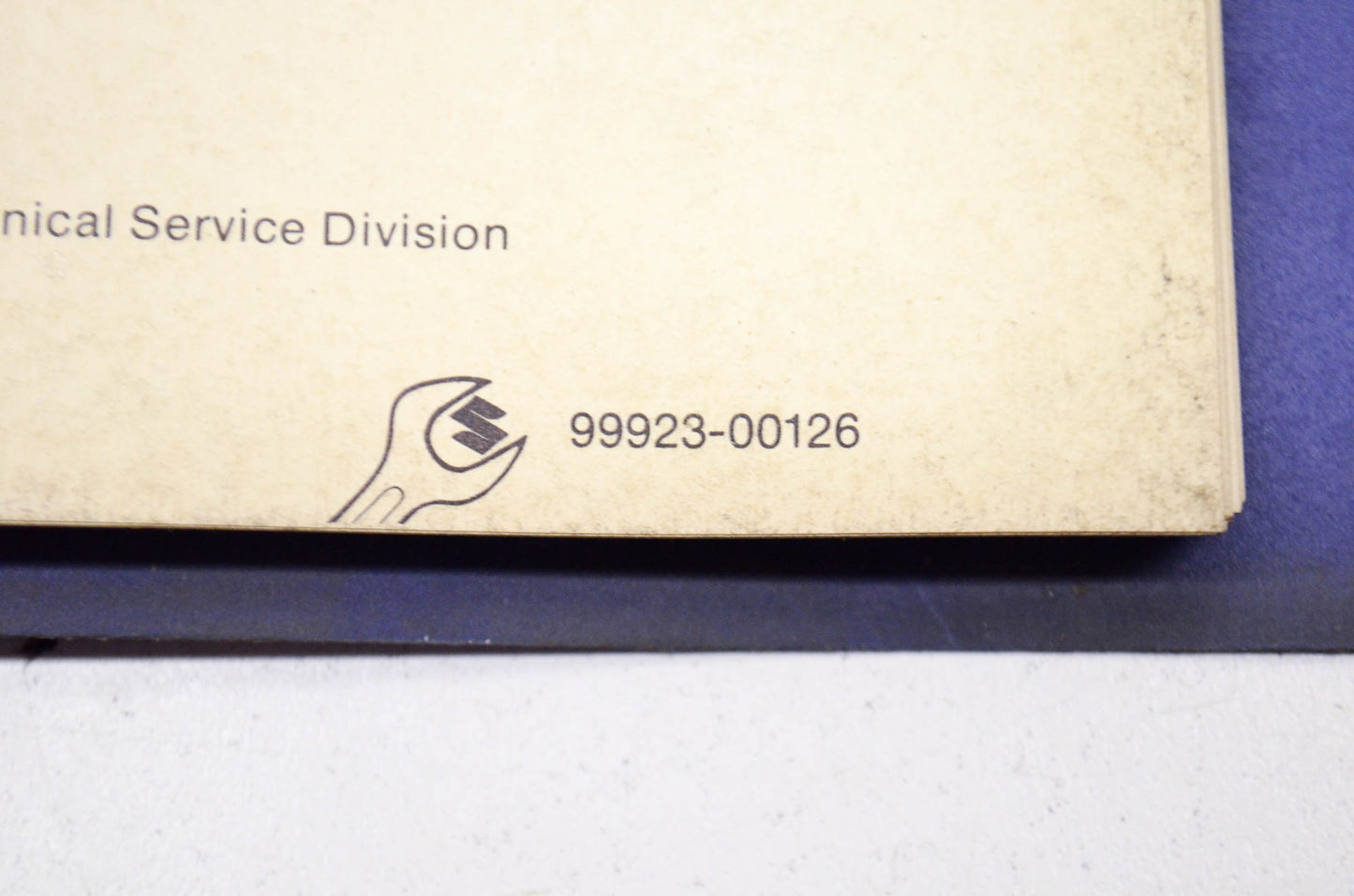 OEM Suzuki 99923-00126, 99923-00404 Ready Reference Manual 1981 'X' Model 1981
