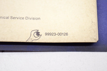 OEM Suzuki 99923-00126, 99923-00404 Ready Reference Manual 1981 'X' Model 1981