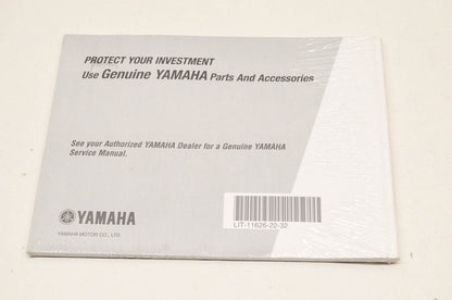 OEM Yamaha LIT-11626-22-32 Owner's Manual 09 STAR XV19SY/MY/C NOS