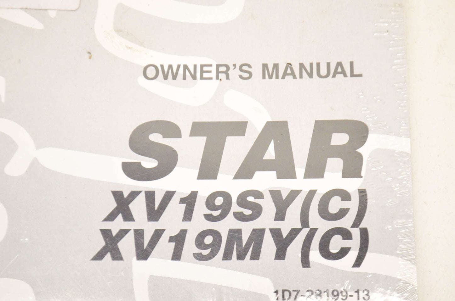 OEM Yamaha LIT-11626-22-32 Owner's Manual 09 STAR XV19SY/MY/C NOS