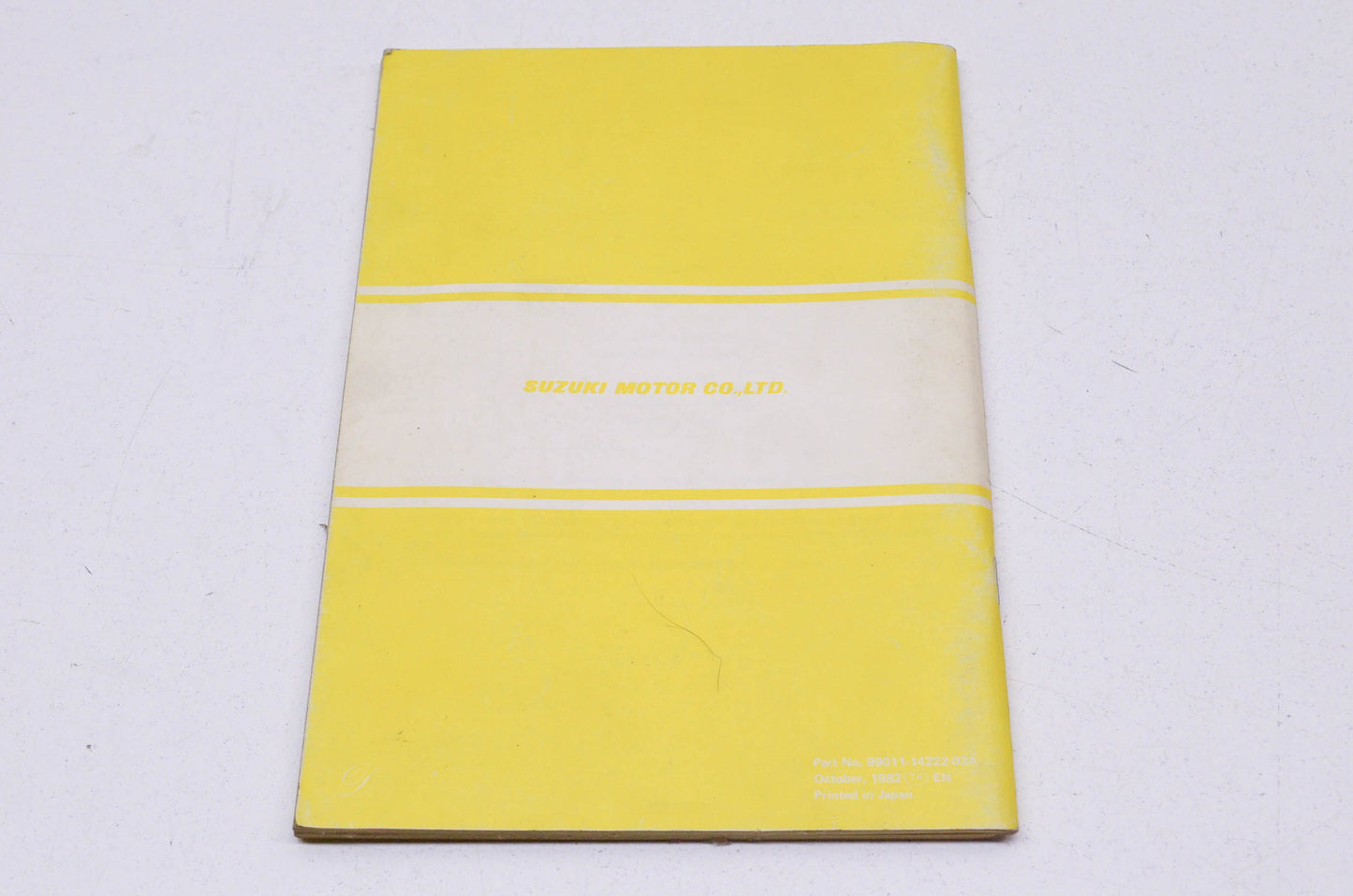 OEM Suzuki Owner's Maintenance Manual Suzuki RM500. NOS