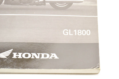OEM Honda Owner's Manual Honda GL1800 06. NOS