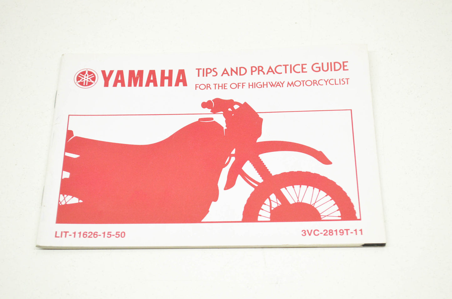 OEM Yamaha LIT-11626-15-50 Ride Tips & Practice Guide Manual