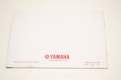 OEM Yamaha LIT-11626-15-50 Ride Tips & Practice Guide Manual