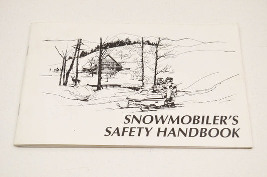 Snowmobile Safety & Certification Committee Snowmobiler's Safety Ha