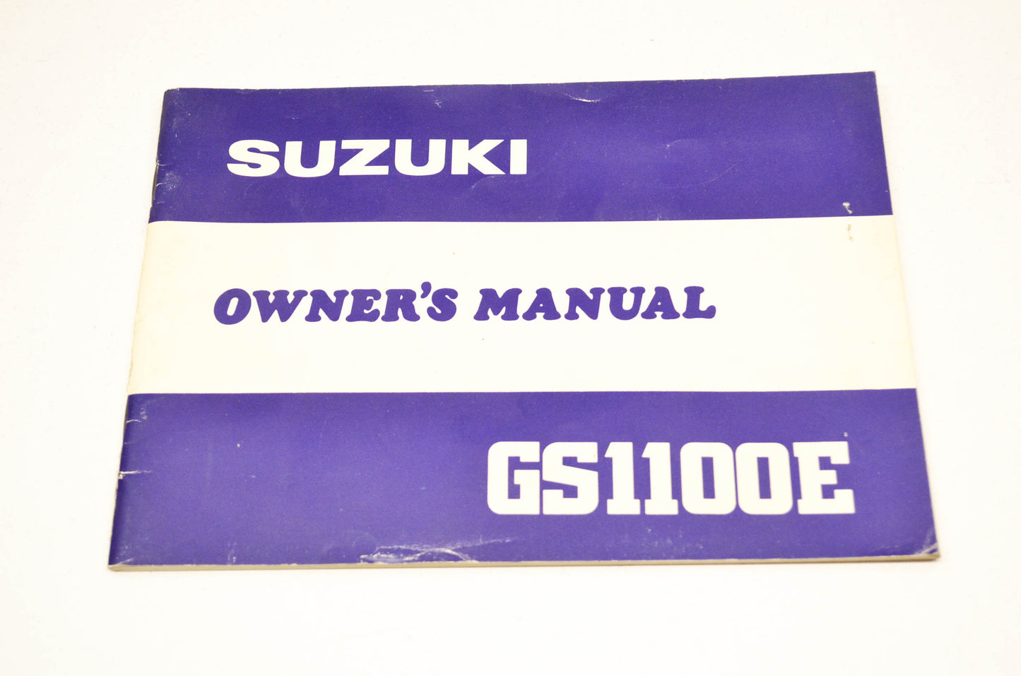 OEM Suzuki Owner's Manual GS1100E Suzuki GS1100E. NOS
