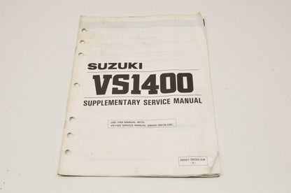 OEM Suzuki 99501-39250-03E Supplementary Service Manual VS1400 VS1400