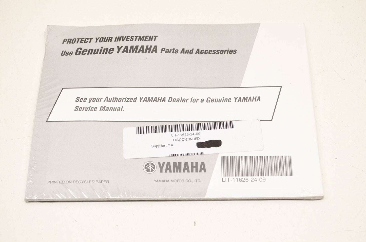 OEM Yamaha LIT-11626-24-09 XV19CA/CSA(C) Owner's Manual NOS