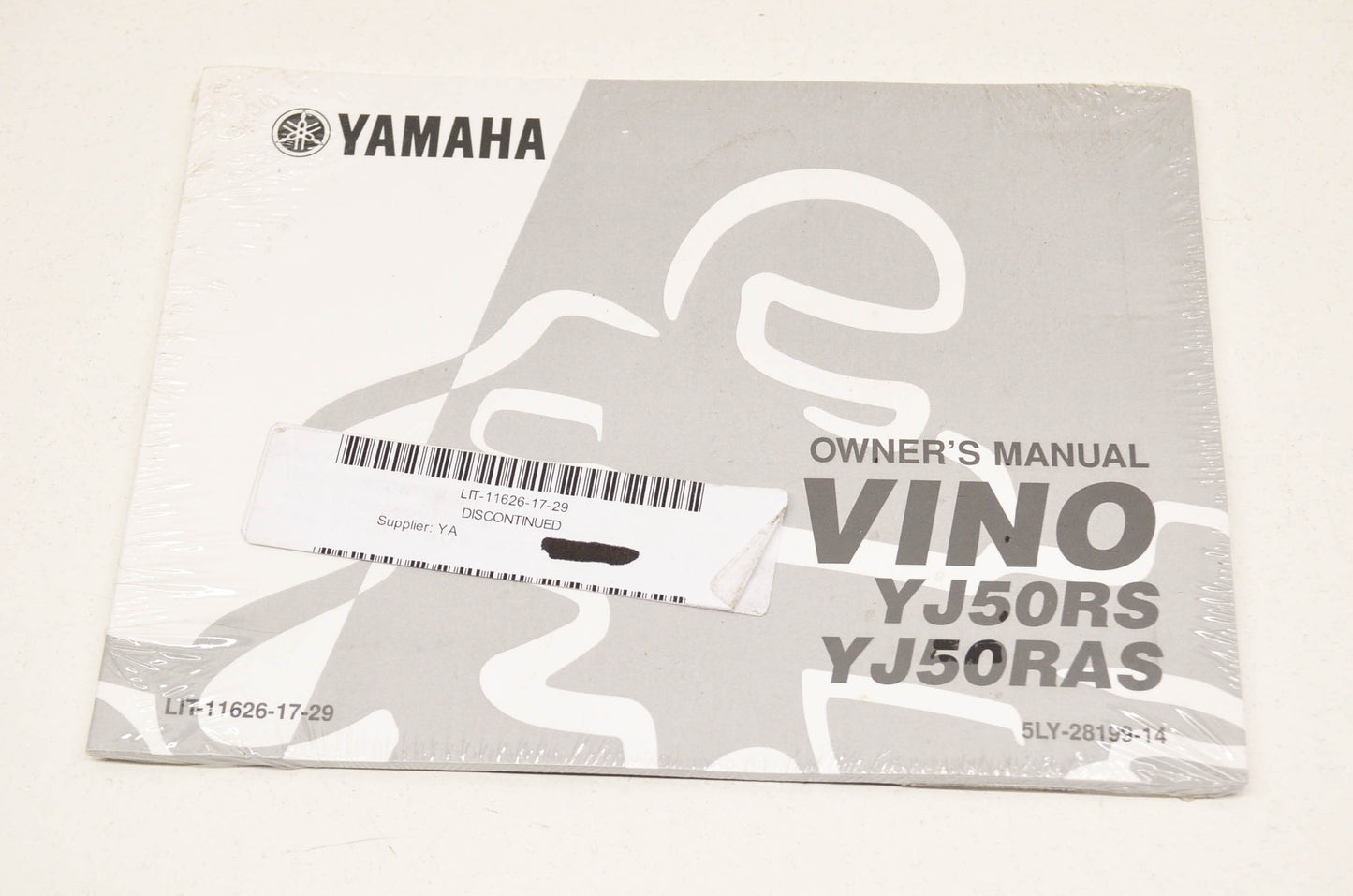 OEM Yamaha LIT-11626-17-29 YJ50RS/RAS Owner's Manual NOS