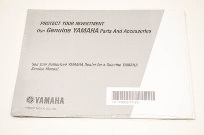 OEM Yamaha LIT-11626-17-29 YJ50RS/RAS Owner's Manual NOS
