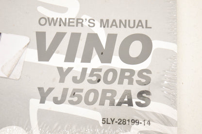 OEM Yamaha LIT-11626-17-29 YJ50RS/RAS Owner's Manual NOS