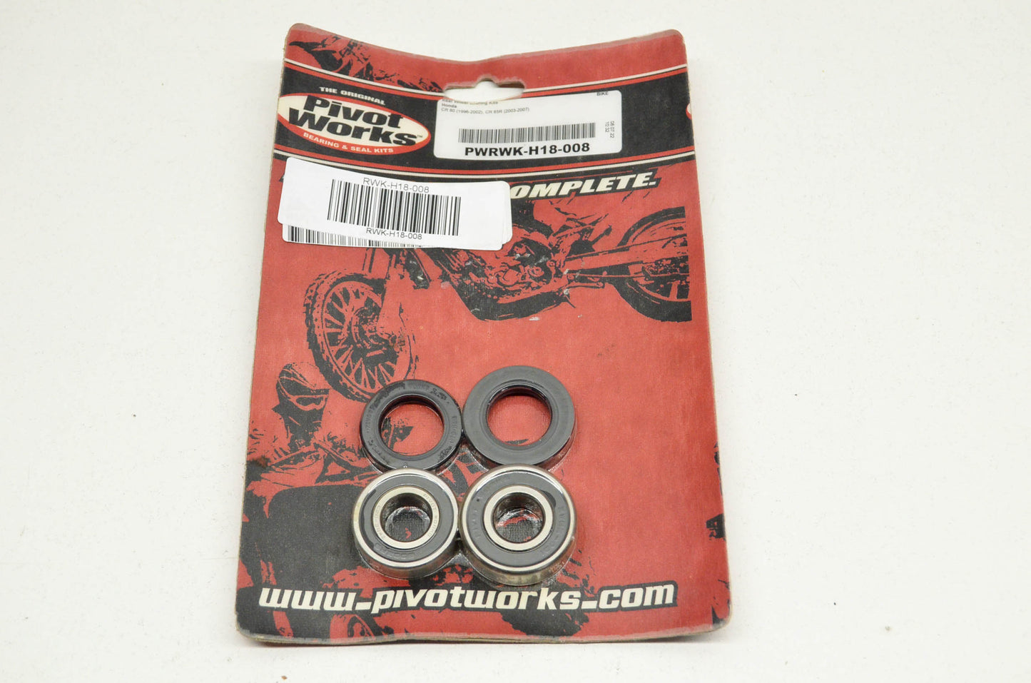 Rear Wheel Bearing Kit Honda CR80 (96-02), CR85R(03-07). NOS