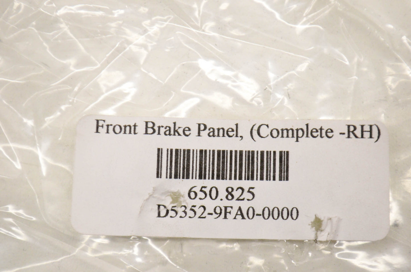 E-Ton D5352-9FA0-0000 Front Brake Panel NOS
