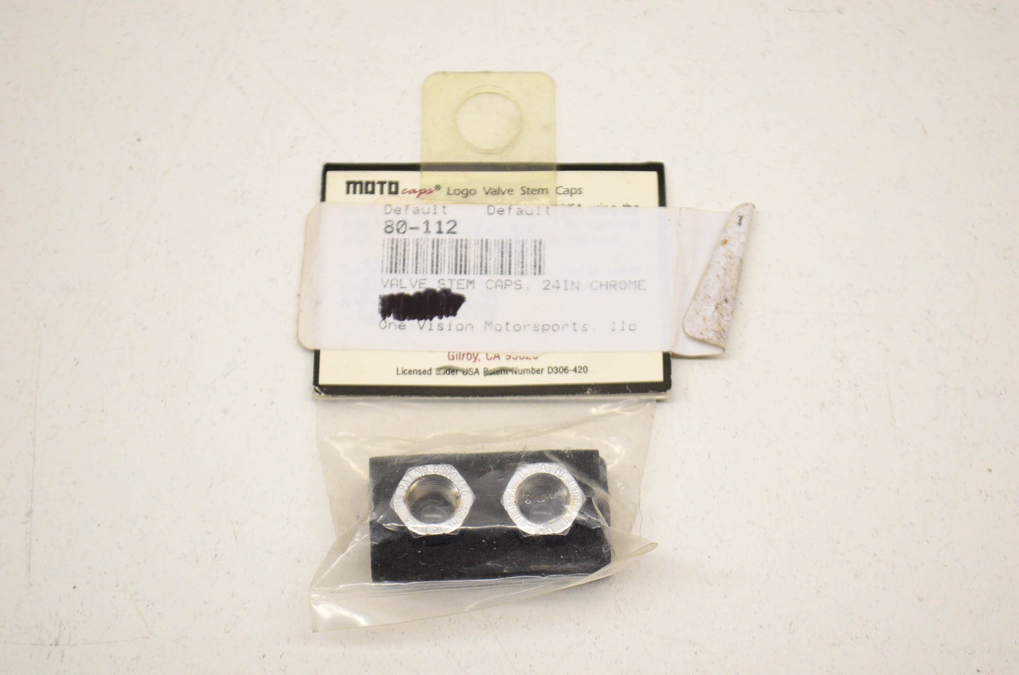 Logo Valve Stem Caps NOS