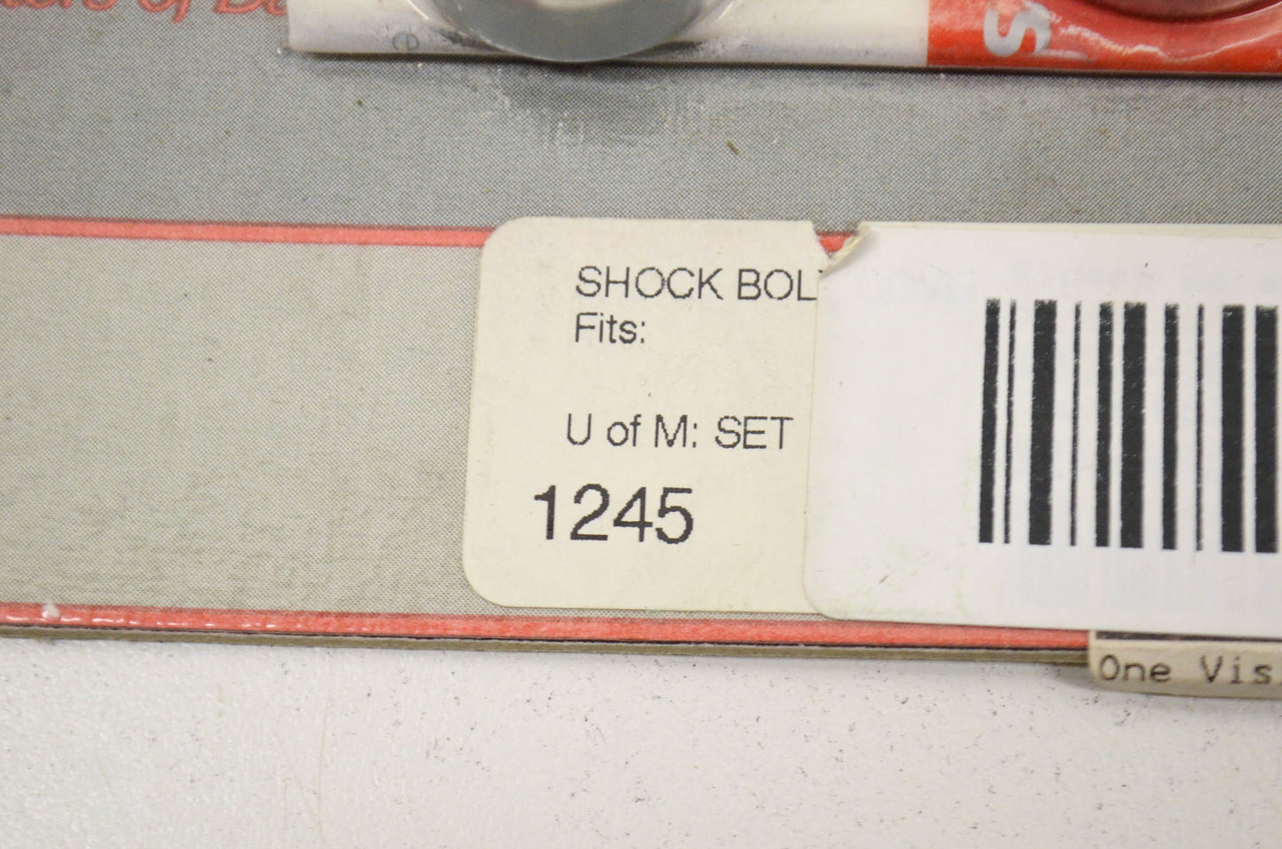 Shock Bolt Covers Qty 4 NOS