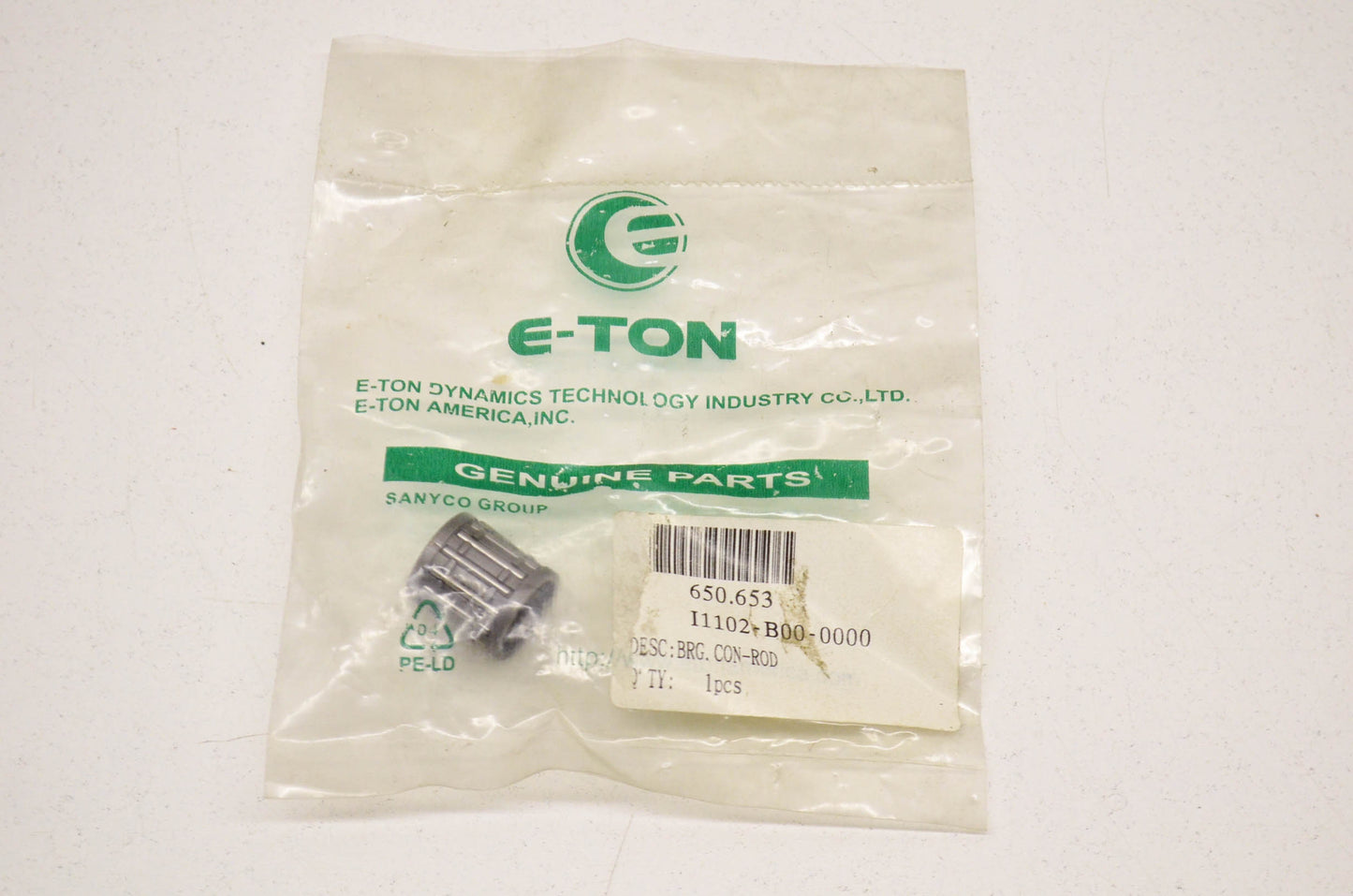 E-Ton 650-653, I1102-B00-0000 Connecting Rod Bearing NOS