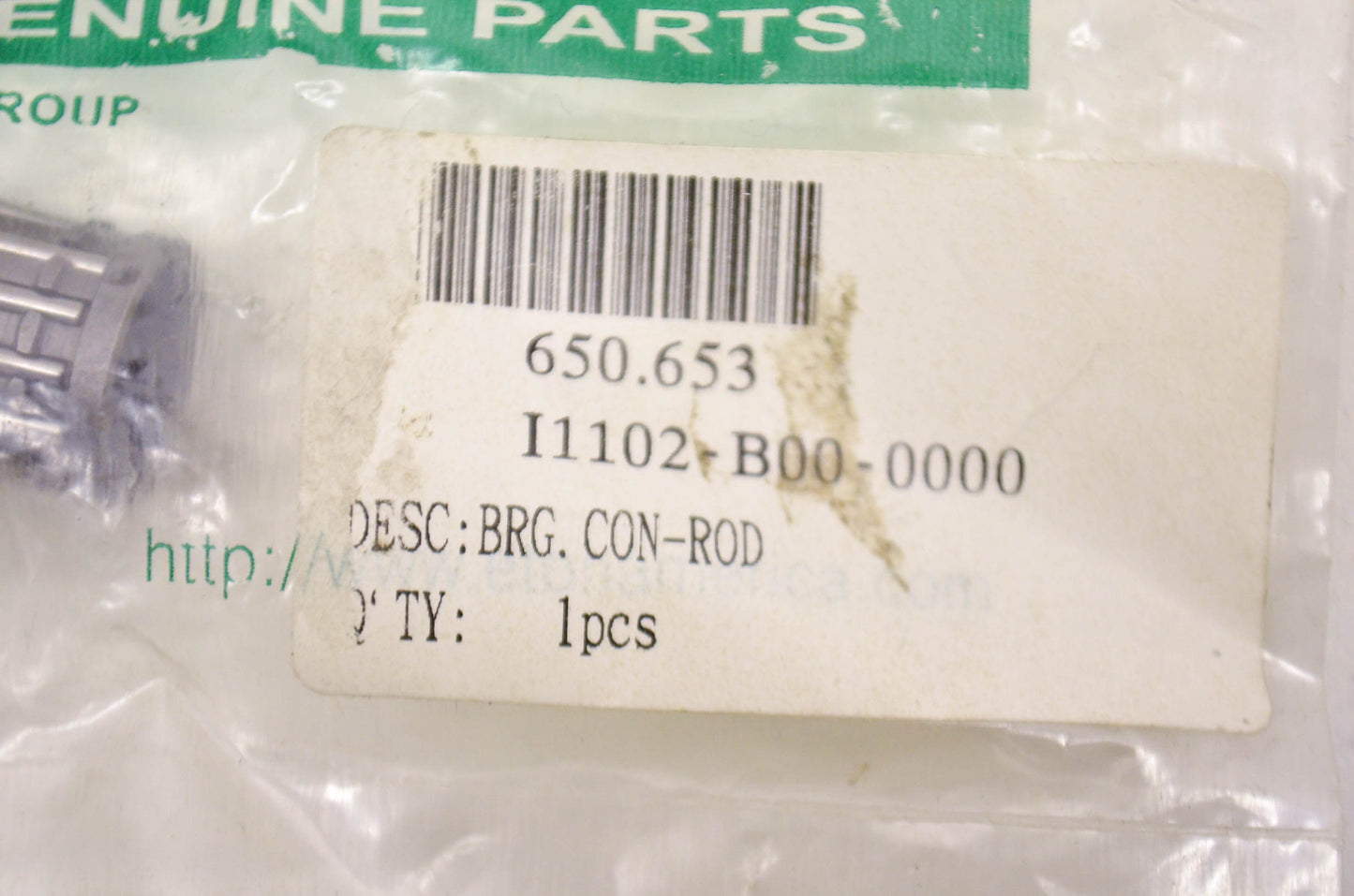 E-Ton 650-653, I1102-B00-0000 Connecting Rod Bearing NOS