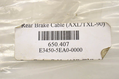 New E-Ton Rear Brake Cable NOS
